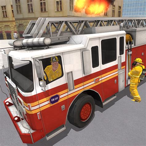 Fire Truck Driving Simulator .